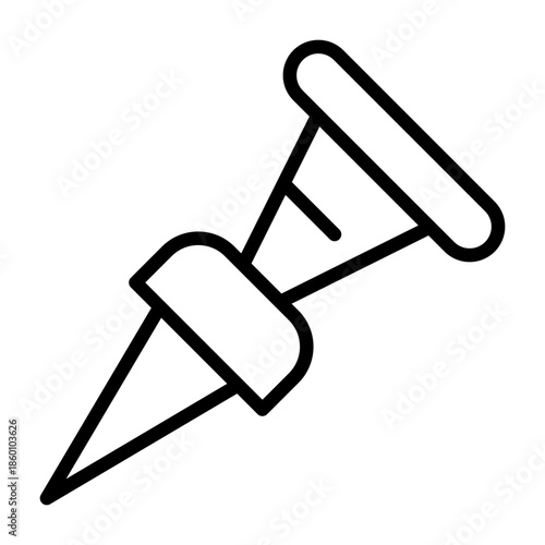 Pin Vector Icon