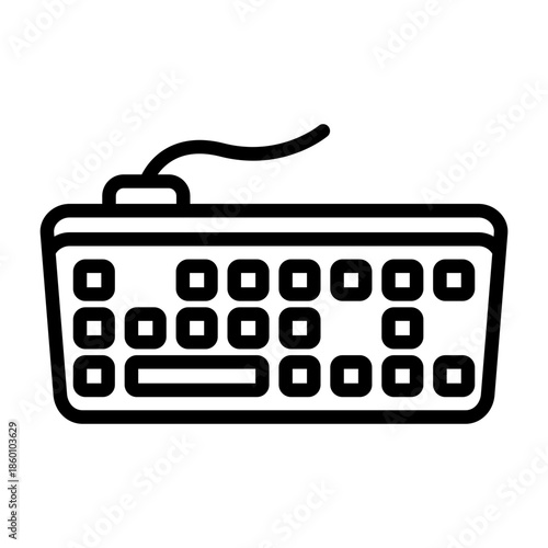 Keyboard Vector Icon