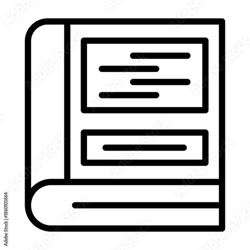 Book Vector Icon
