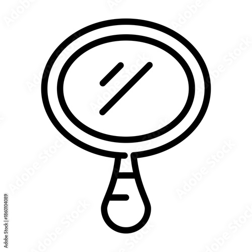 Mirror Vector Icon