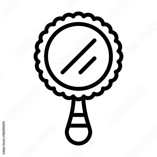 Mirror Vector Icon