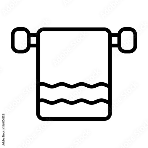 Towel Vector Icon