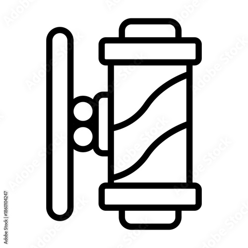 Barber Shop Vector Icon