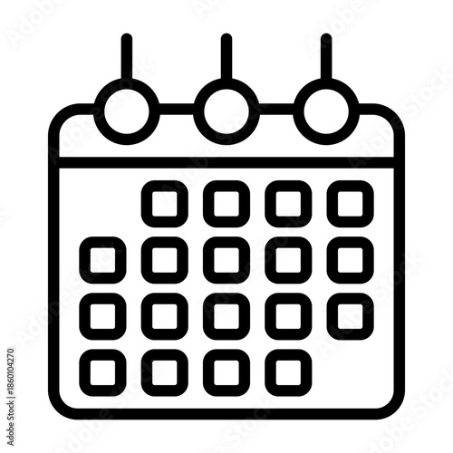 Calendar Vector Icon