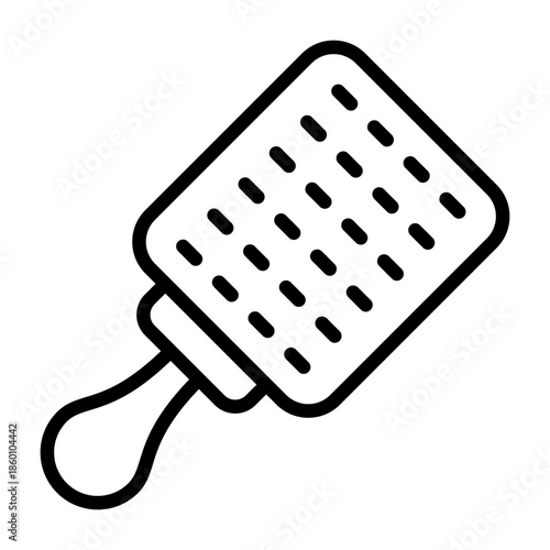 Hair Brush Vector Icon
