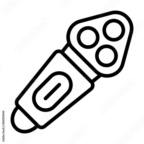 Electric Shaver Vector Icon