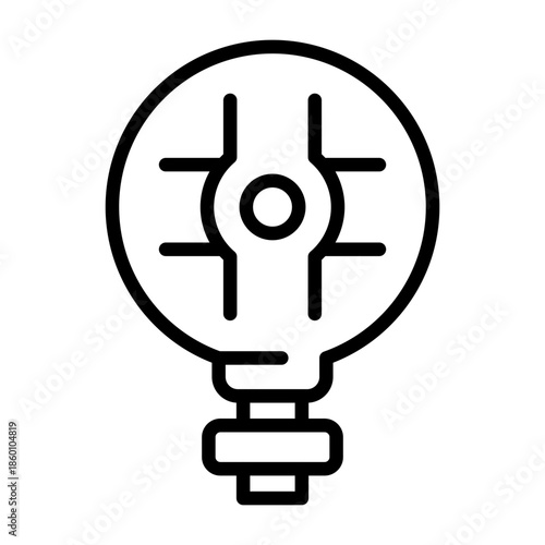 Roundabout Vector Icon