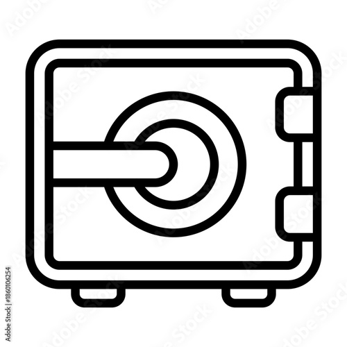 Safebox Vector Icon