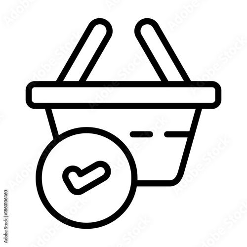 Basket Vector Icon