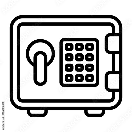 Safebox Vector Icon