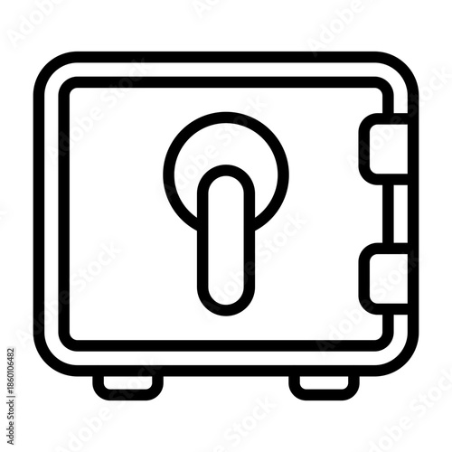 Safebox Vector Icon