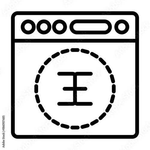 Edit Text Vector Icon