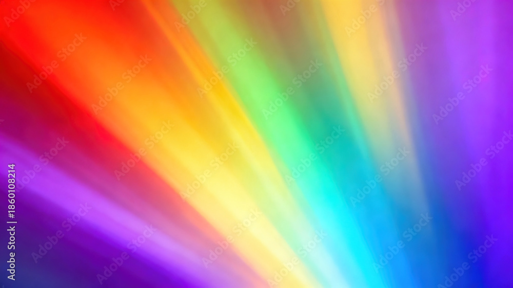 Obraz premium Vibrant Rainbow Vortex Dynamic Abstract Background