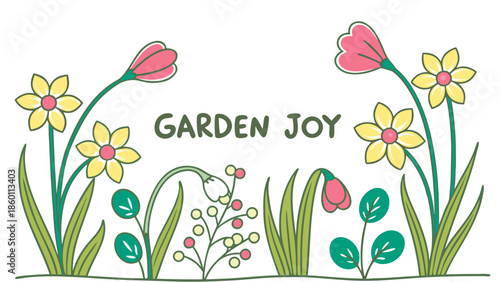 easter greeting card with eggs