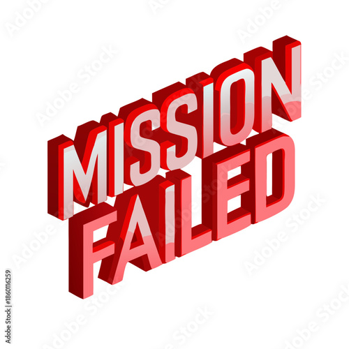 mission failed text base image 