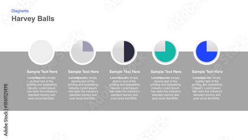 Annual Data Comparison Table with Visual Progress Indicators