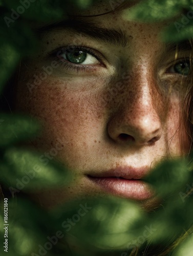 beautiful green forest