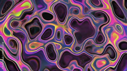 Liquid Psychedelic Marble Texture Loop