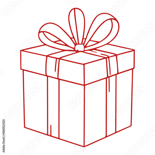 Gift Box Ribbon Icon