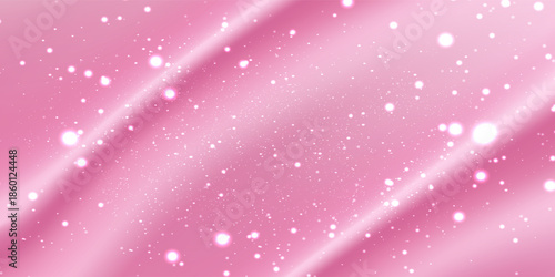 Abstract background in soft pink tones, giving a sweet and gentle feeling. The softer tones are scattered with sparkling light spots and sparkles throughout the image.