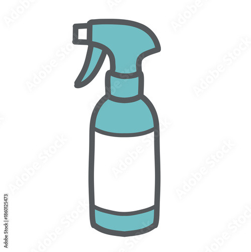 トイレ用洗剤・除菌スプレーのイラスト