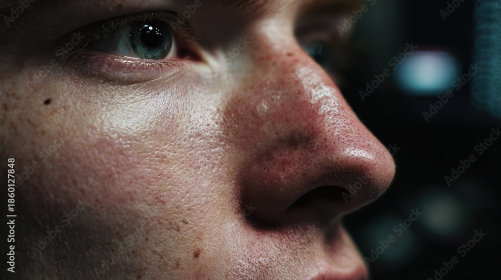 Fototapeta premium a journey through the night the life of coders hackers and cybersecurity professionals 