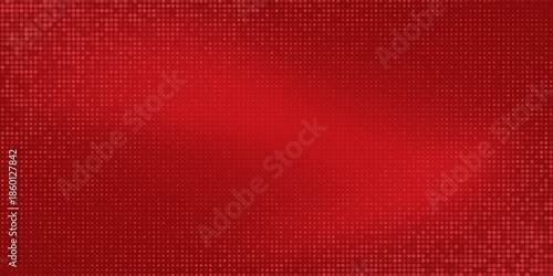 Red diagonal geometric shape with halftone. Modern fiber textured vector eps 10