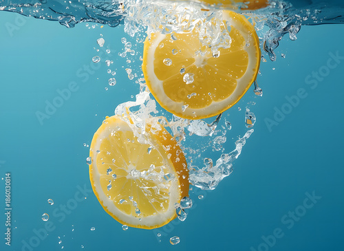 lemon in water