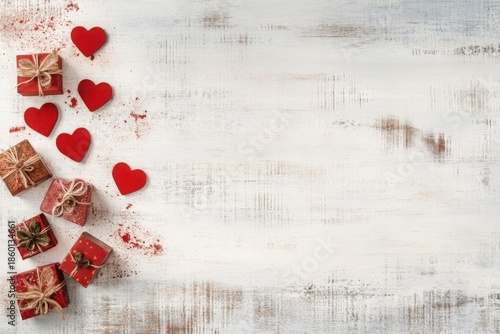 Valentine's day gift background