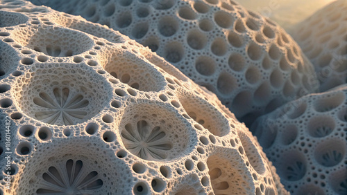 Abstract Fractal Coral Structure