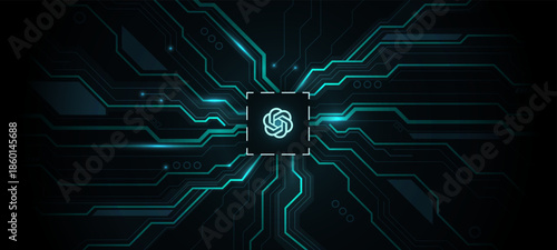 Chat GPT Artificial Intelligence Chatbot Background