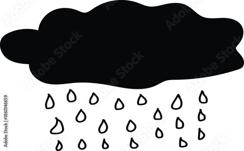 Rain Vector