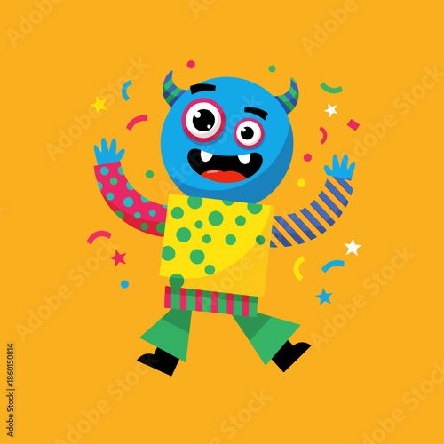 Mischievous Monsters Painting the Town Neon Green Overnight