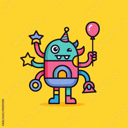 Monster Band Playing Rock Music for Dancing Zombies