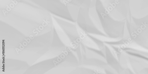 white crumpled paper background texture pattern overlay. wrinkled high resolution arts craft and Seamless white crumpled paper.