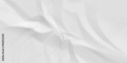 white crumpled paper background texture pattern overlay. wrinkled high resolution arts craft and Seamless white crumpled paper.
