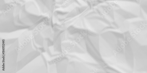 white crumpled paper background texture pattern overlay. wrinkled high resolution arts craft and Seamless white crumpled paper.