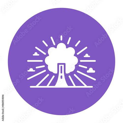 Nuclear Explosion Icon