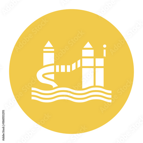 Water Slide Icon