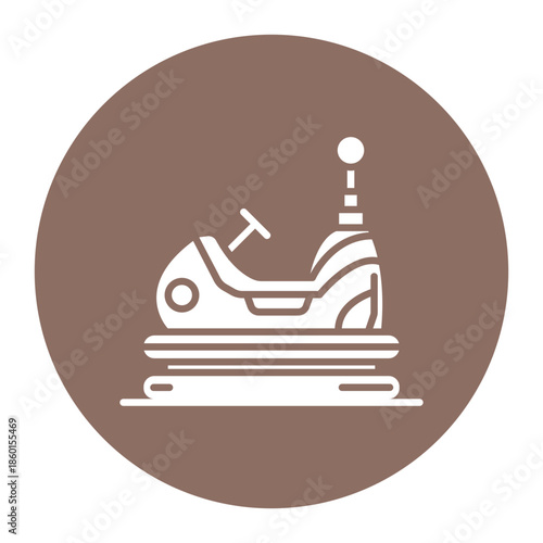 Bumper Cars Icon