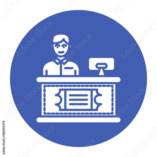 Ticket Counter Icon