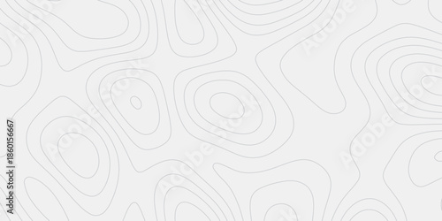 Classic Outdoor Adventure Style Seamless Topography Pattern with Continuous Contour Lines Illustrating Natural Terrain Relief and Elevation Changes