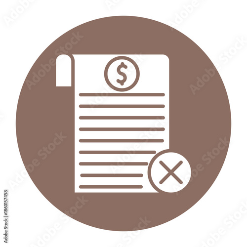 Early Termination Fee Icon