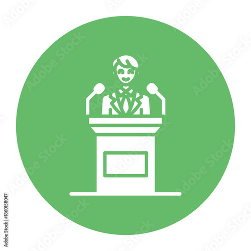Press Conference Icon