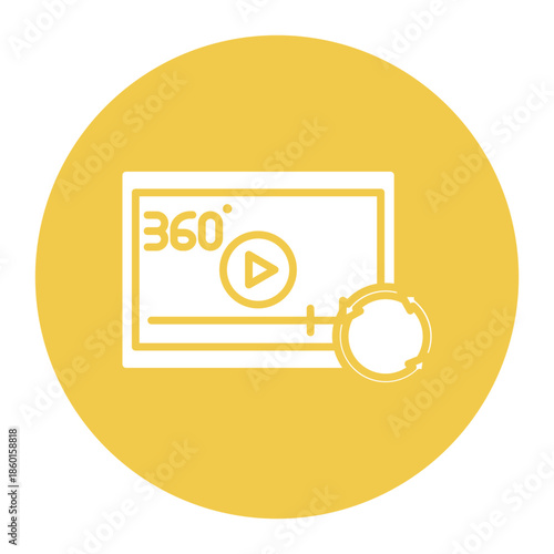360 Degree Video Icon
