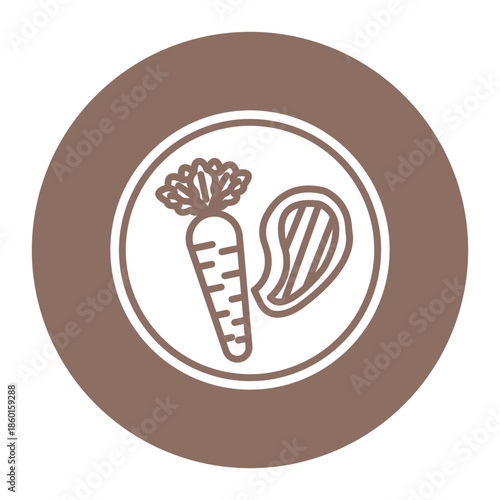 Paleo Diet Icon