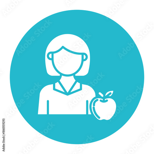Nutritionist Female Icon