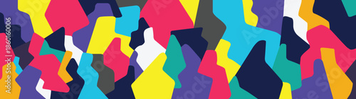 Psychology of people abstract vector colorful illustration