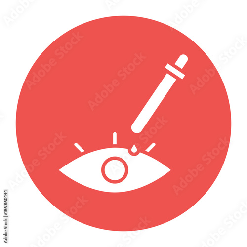 Medical Eye Drops Icon