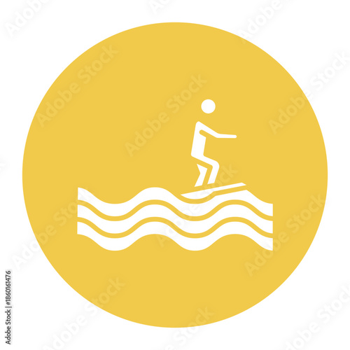 Wakeboarding Icon